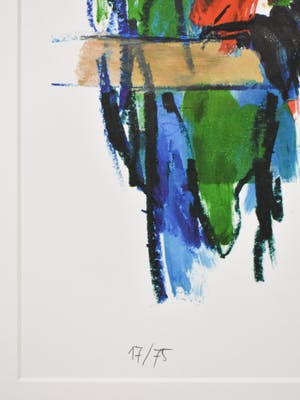 Ellen Meuwese - Papegaaien - Ingelijste zeefdruk kopen? Bied vanaf 1!