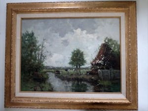 Adrianus Kuijpers - Koeien in landschap kopen? Bied vanaf 400!