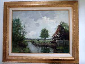 Adrianus Kuijpers - Koeien in landschap verkocht voor € 400!