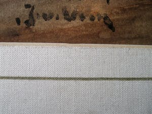 Niet of onleesbaar gesigneerd - Fraaie oude Aquarel "Markt in de straten van Tanger" gesigneerd kopen? Bied vanaf 1!