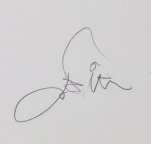 Franscz Witte - Acryl en krijt op papier, Zonder titel kopen? Bied vanaf 1!