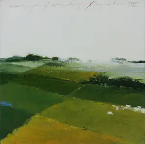 Martin R. Baeyens - Acryl op doek, Lot van vijf schilderijen 'Regeneration' kopen? Bied vanaf 100!