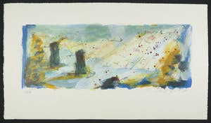 Richard Smeets - Zeefdruk, Landschap kopen? Bied vanaf 30!