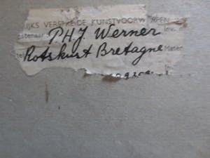 Paul Werner - Rotskust Bretagne. kopen? Bied vanaf 45!