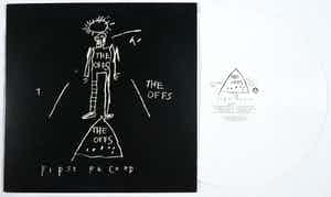 Jean-Michel Basquiat - LP-hoes, The Offs: First Record (originele White Vinyl pressing) verkocht voor € 1!