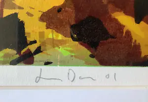 Lars Dan - Abstracte figuurcompositie kopen? Bied vanaf 60!