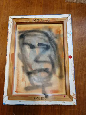Buy Espen Hagen - abstract portret? Bid from 50!