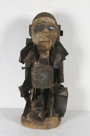 Bakongo - Krachtbeeld met ijzer en spiegelogen kopen? Bied vanaf 1!