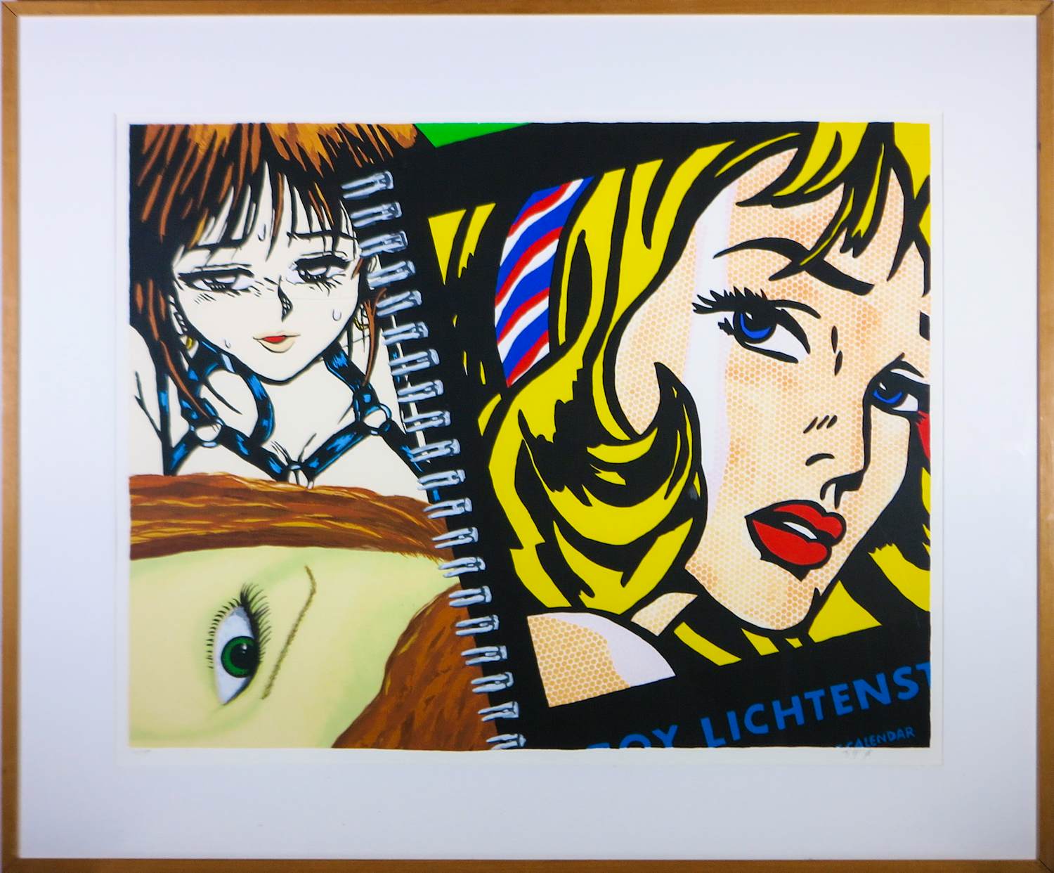 Tjebbe Beekman - Zeefdruk op papier, Little trouble girl - Ingelijst (Groot) kopen? Bied vanaf 60!