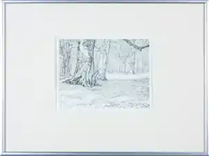 Reinder Homan - Ets, Zonnig bos vendu pour 100€ !