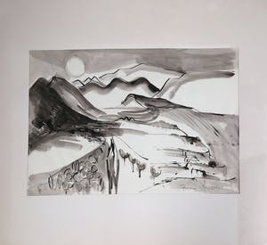 Joe Wols - Aquarel op papier, Provence kopen? Bied vanaf 1!