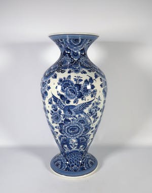 Keramiekfabriek Velsen - Aardewerk, Vaas (Groot) kopen? Bied vanaf 40!