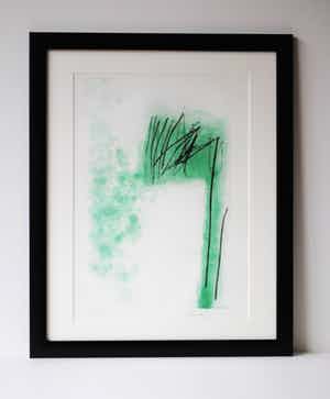 Ger Lataster - Kleurenets (rond 1981) - épreuve d'artiste verkocht voor € 195!