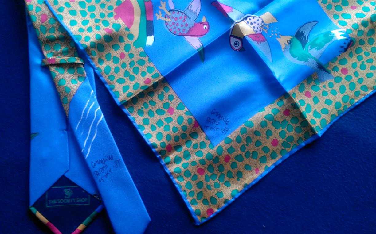 Corneille - voor KLM met Society Shop:zijden stropdas kopen? Bied vanaf 39!