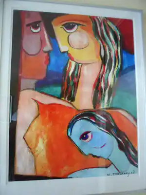 Theo Mackaay - Giclée op glad papier, Zonder titel verkauft für € 50!