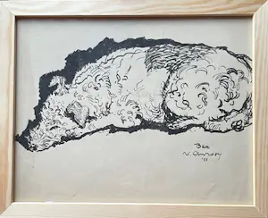 Jan van Anrooy - Bea - Tekening kaufen? Bieten Sie von 10!