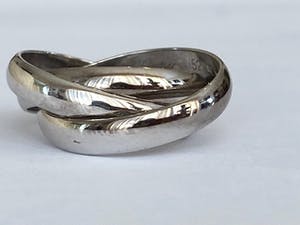 Cartier- Witgouden ring kopen? Bied vanaf 700!