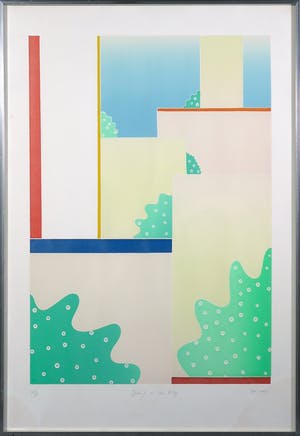 Thom de Jong - Litho, Spring in the city - Ingelijst kopen? Bied vanaf 1!