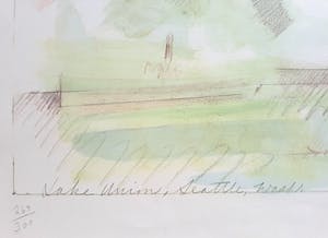 Claes Oldenburg - Lake Union, Seattle, litho kopen? Bied vanaf 325!