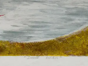 Judith Bledsoe - Lithographie "Small Harbor" kopen? Bied vanaf 40!