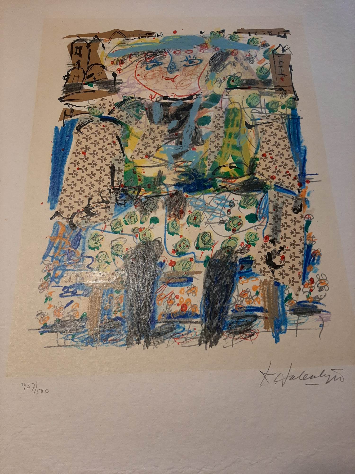 Kees Salentijn - Zeefdruk, Antonia kopen? Bied vanaf 35!