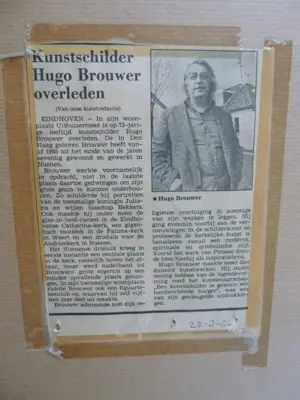 Hugo Brouwer - zittende man op kruk kopen? Bied vanaf 125!