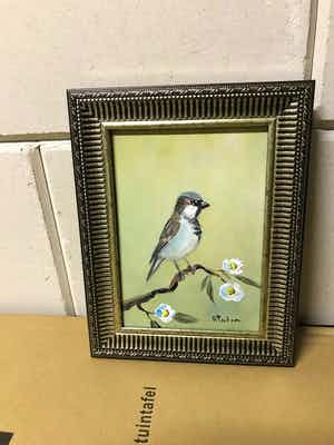 Henk Poeder - Musje op een Tak verkocht voor € 50!