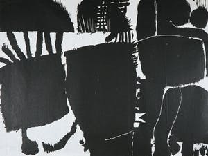 Guillaume Le Roy - Houtdruk op Japans papier, Prent 190 kopen? Bied vanaf 35!