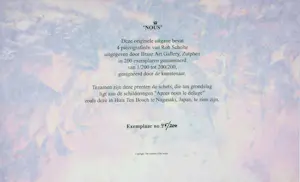 Rob Scholte - Portfolio met vier piezografieën, NOUS kopen? Bied vanaf 100!