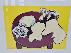 Jan Sierhuis - de gevallen vaas kopen? Bied vanaf 100!