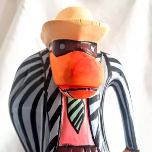 AcheterMarkus Pierson - Holz-Skulptur Coyote Typ Dandy Handbemalt signiert Höhe 26 cm? Enchérissez de 280!