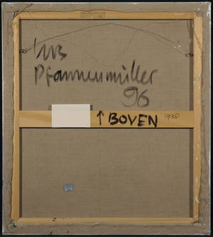 Urs Pfannenmuller - Olieverf op doek, Zonder titel kopen? Bied vanaf 1!