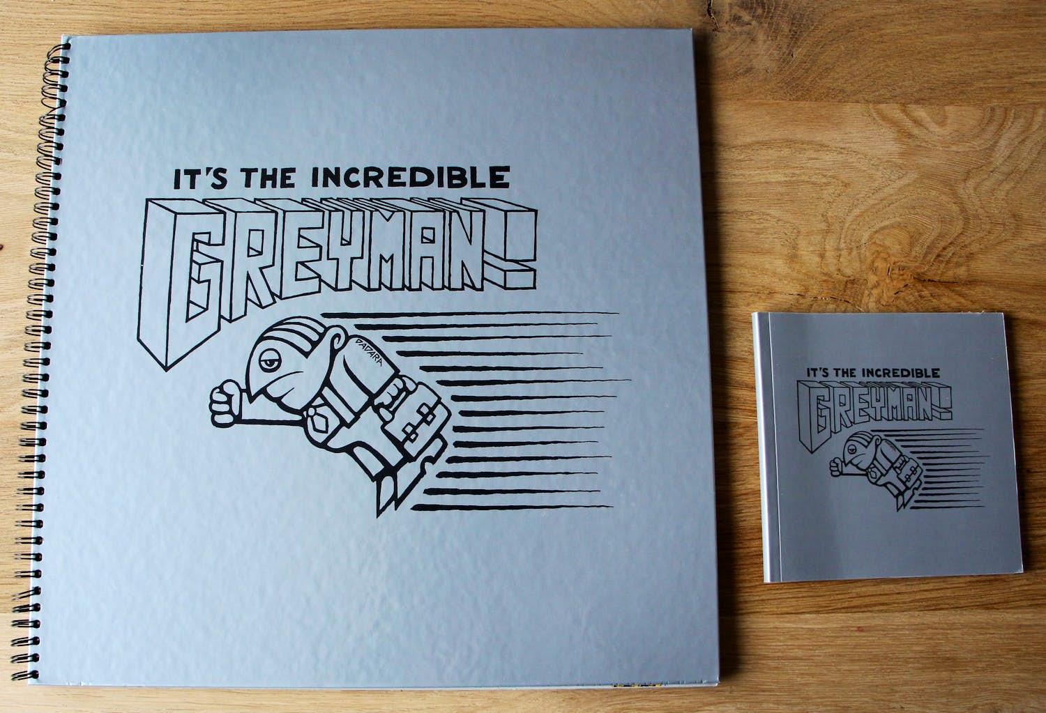 Dadara - boek: It's the incredible Greyman (grote + kleine versie) kopen? Bied vanaf 55!