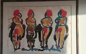 Anton Heyboer - Vier vrouwen kopen? Bied vanaf 500!