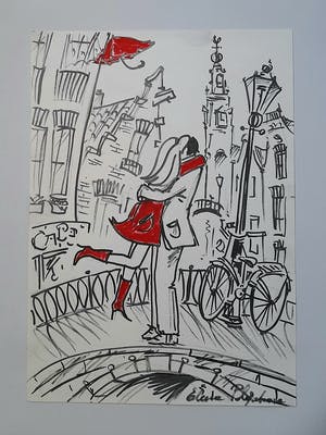 Elena Polyakova - Lovers in Amsterdam kopen? Bied vanaf 55!