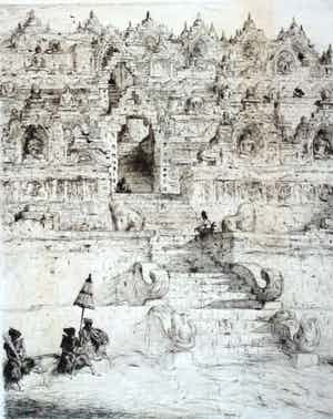 Marius Bauer - Boroboedoer verkocht voor € 900!