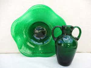 Max Verboeket - Schaal en vaas uit de serie Antiqua verkocht voor € 40!