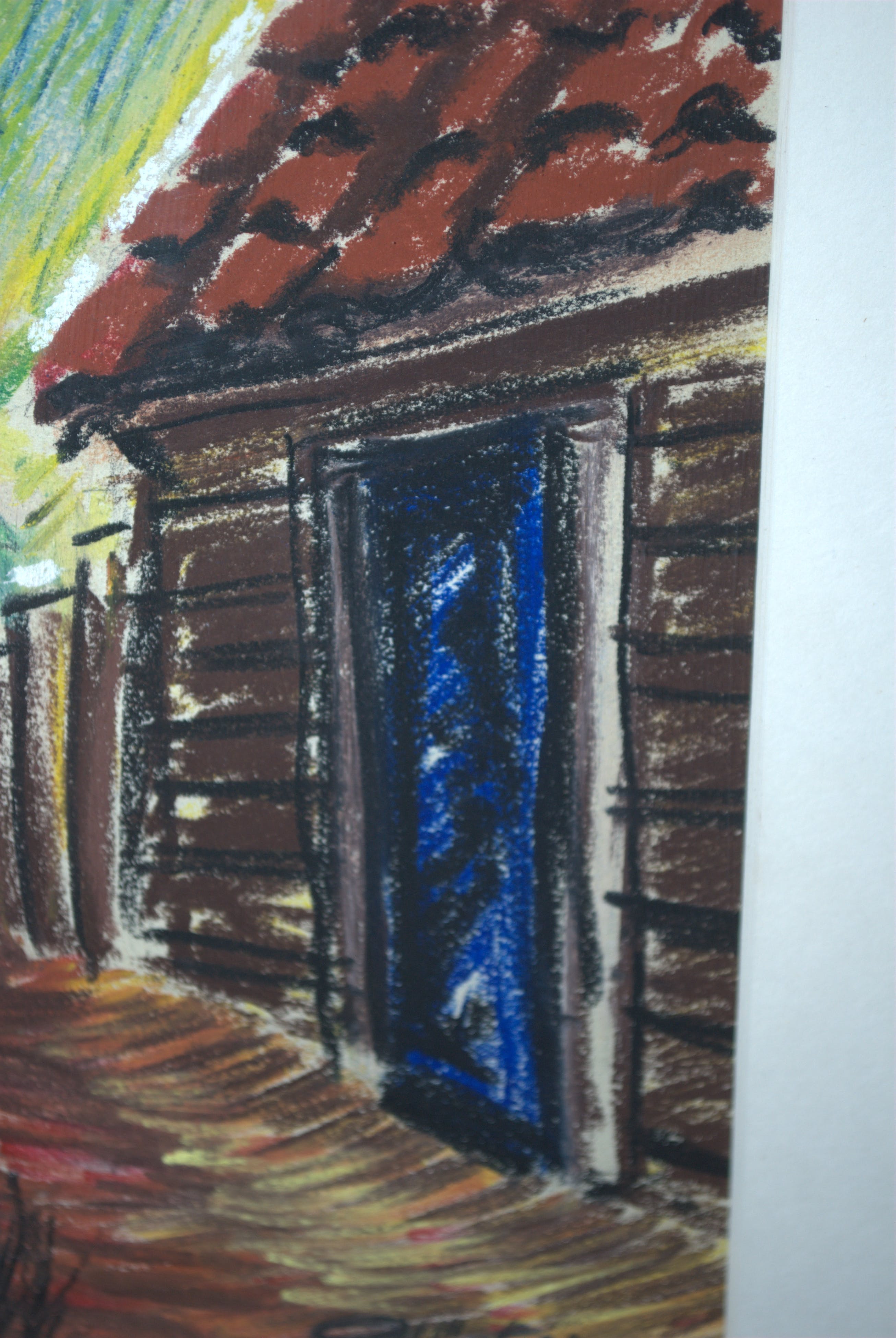 Jos Viester - zonnebloemen bij een schuur 1949 -Jos Viëster, Bergense School kopen? Bied vanaf 30!