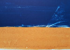 Adine Engelman - Abstracte compositie, monotype kopen? Bied vanaf 75!