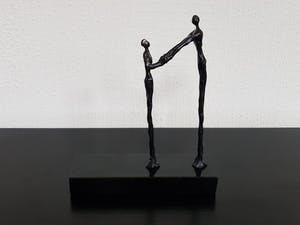 Corry Ammerlaan - Twee Sculpturen - Certificate of Origin kopen? Bied vanaf 1!