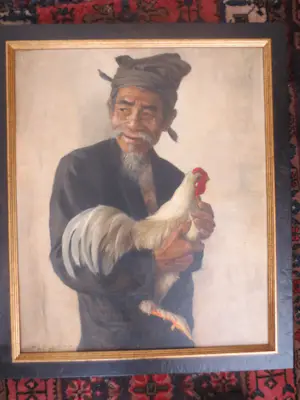 Kok Poo - Bali Man met Vechthaan 1982 kopen? Bied vanaf 525!