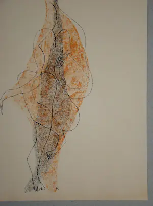 Henri Laurens - Personage - 1951 - Originele lithografie - Mourlot - Met monogram kopen? Bied vanaf 100!