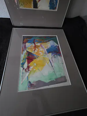 Frank van Eijndhoven - Kleurrijke expressie kopen? Bied vanaf 150!