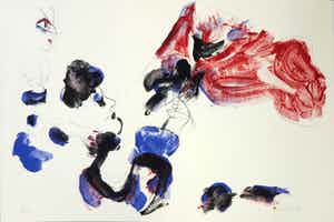 Ger Lataster - Litho, De dag van de vernieuwing (Groot!) verkocht voor € 100!