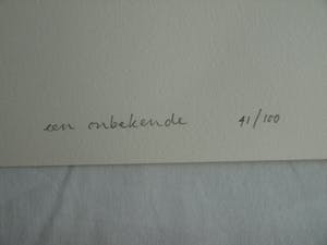 Manuel Kurpershoek - Zeefdruk , Een onbekende – gesigneerd – Gelderse Grafiekmap 1989 kopen? Bied vanaf 20!