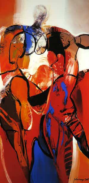 Peter Meijer - Giclée op doek, Elena (Groot) verkocht voor € 60!