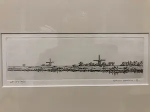 Harmen Kooistra - Gezicht vanaf water op molens kopen? Bied vanaf 25!