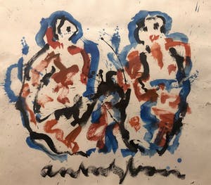 Anton Heyboer - Vrouwen (Schitterend ingelijst) kopen? Bied vanaf 599!