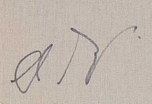 Christine Spierings - Olieverf op doek, Z.T. Vallende vrouw (Groot) kopen? Bied vanaf 1!