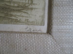 Etienne Bosch - Ingelijste ets kopen? Bied vanaf 1!